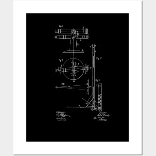 Telescope Telemeter Vintage Patent Drawing Posters and Art